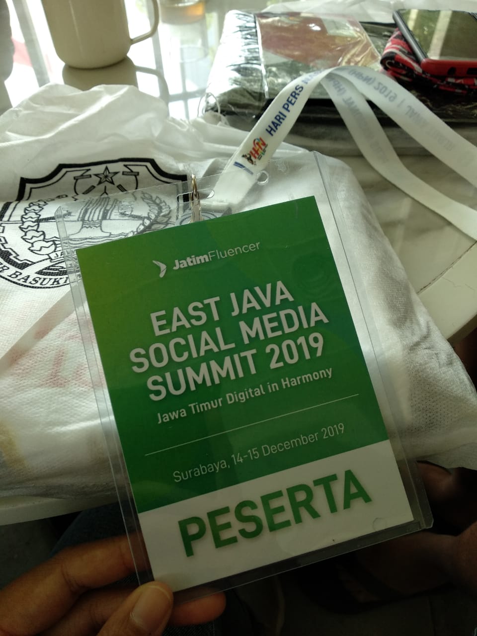 East Java Social Media Summit 2019. Dokumentasi pribadi Rizky Almira